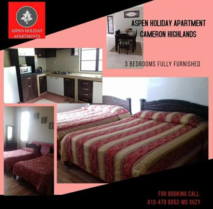 Aspen Holiday Apartment Tanah Rata Exterior foto